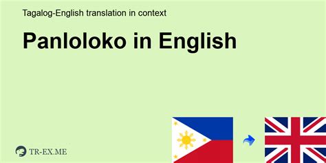 panloloko in english